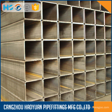 Galvanized square structure steel pipe tube